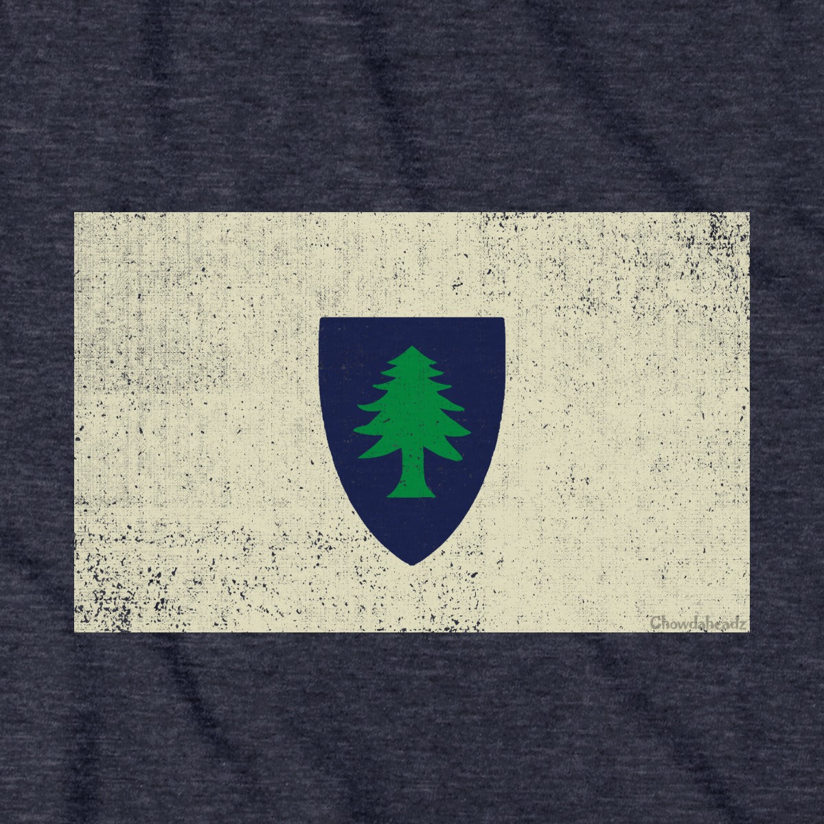 Vintage Massachusetts Flag Hoodie