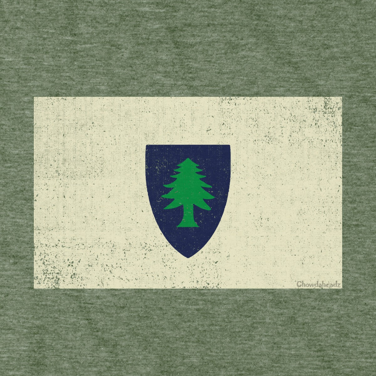 Vintage Massachusetts Flag Hoodie