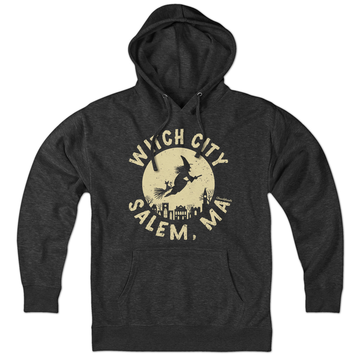 Witch City Salem MA Skyline Hoodie
