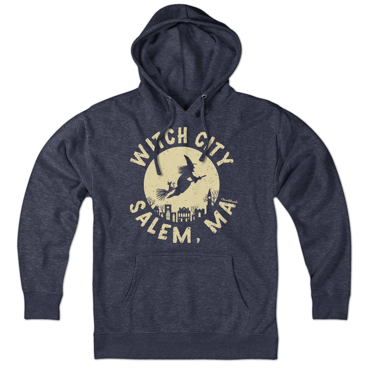 Witch City Salem MA Skyline Hoodie