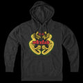 Hoodie in Charcoal with Weylu's Vintage Sign Route 1 Saugus landmark graphic