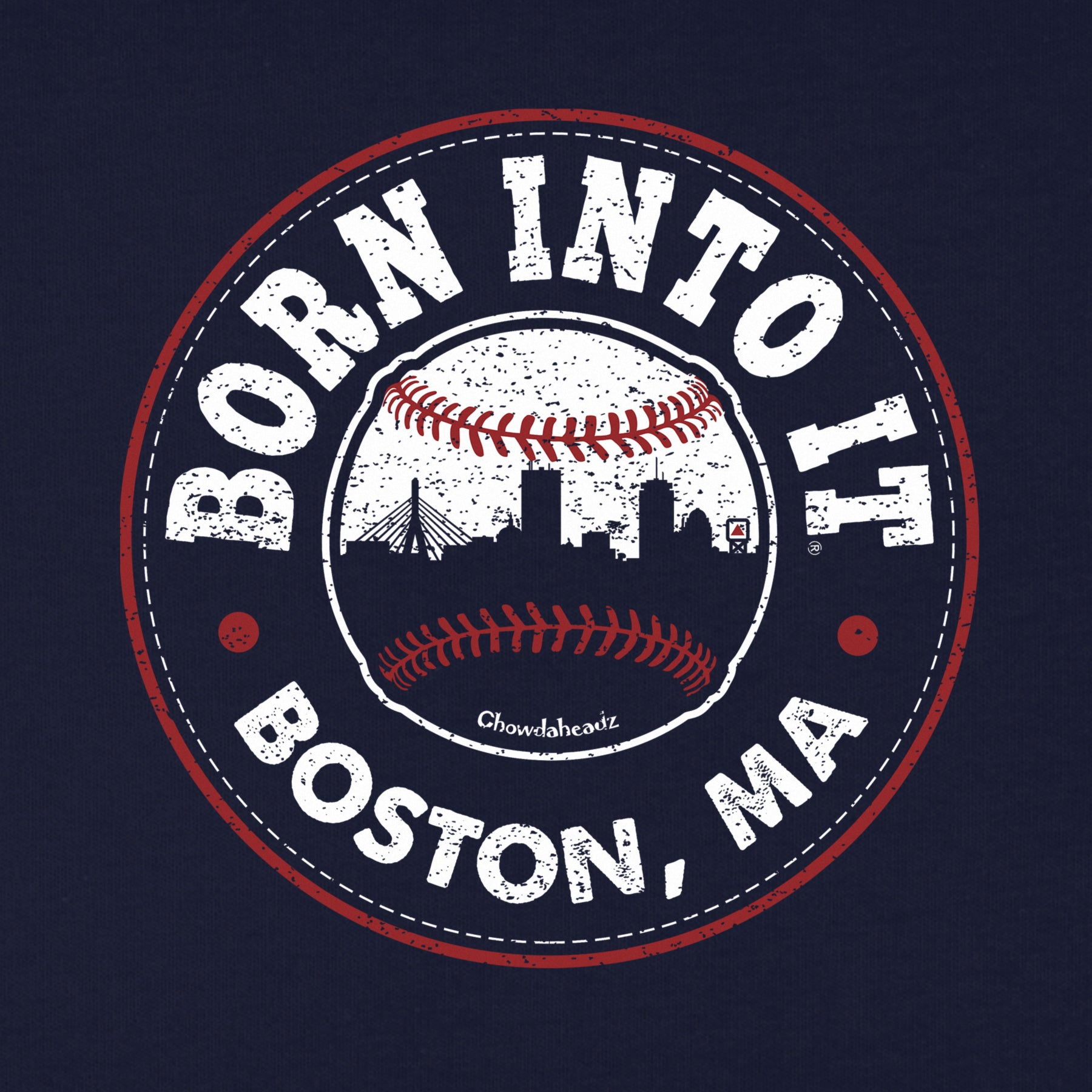 Born Into It Baseball Youth T-shirt - Chowdaheadz