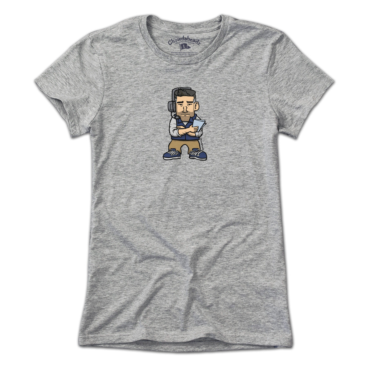 Mini Vrabel tee close-up detail