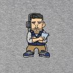 Mini Vrabel tee profile view
