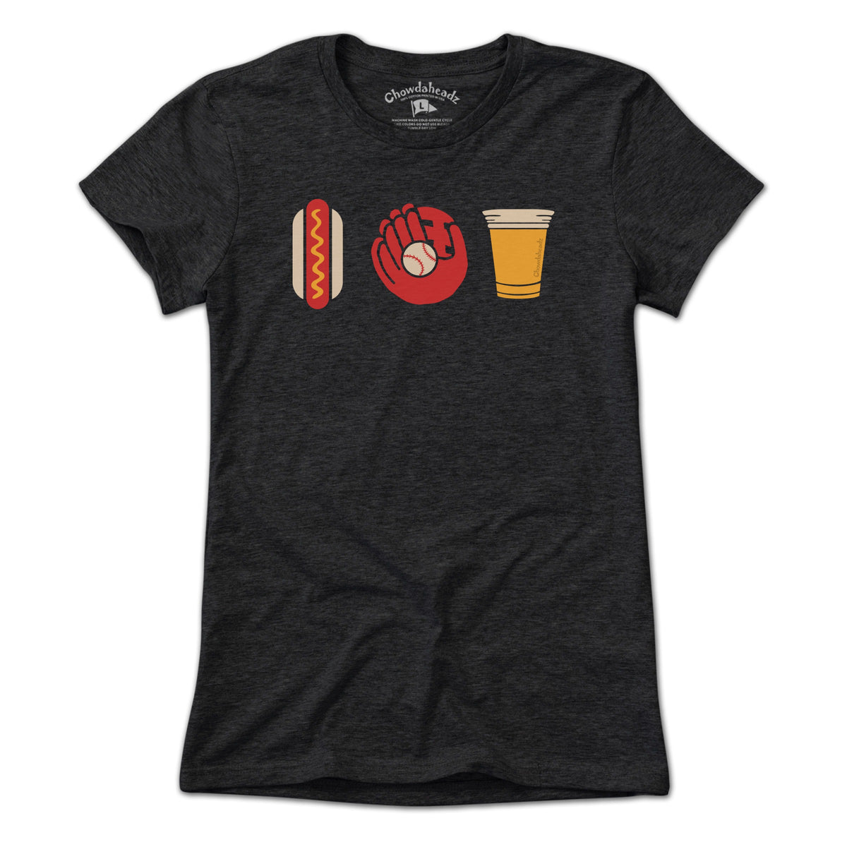 Hotdog Baseball Beer T-Shirt