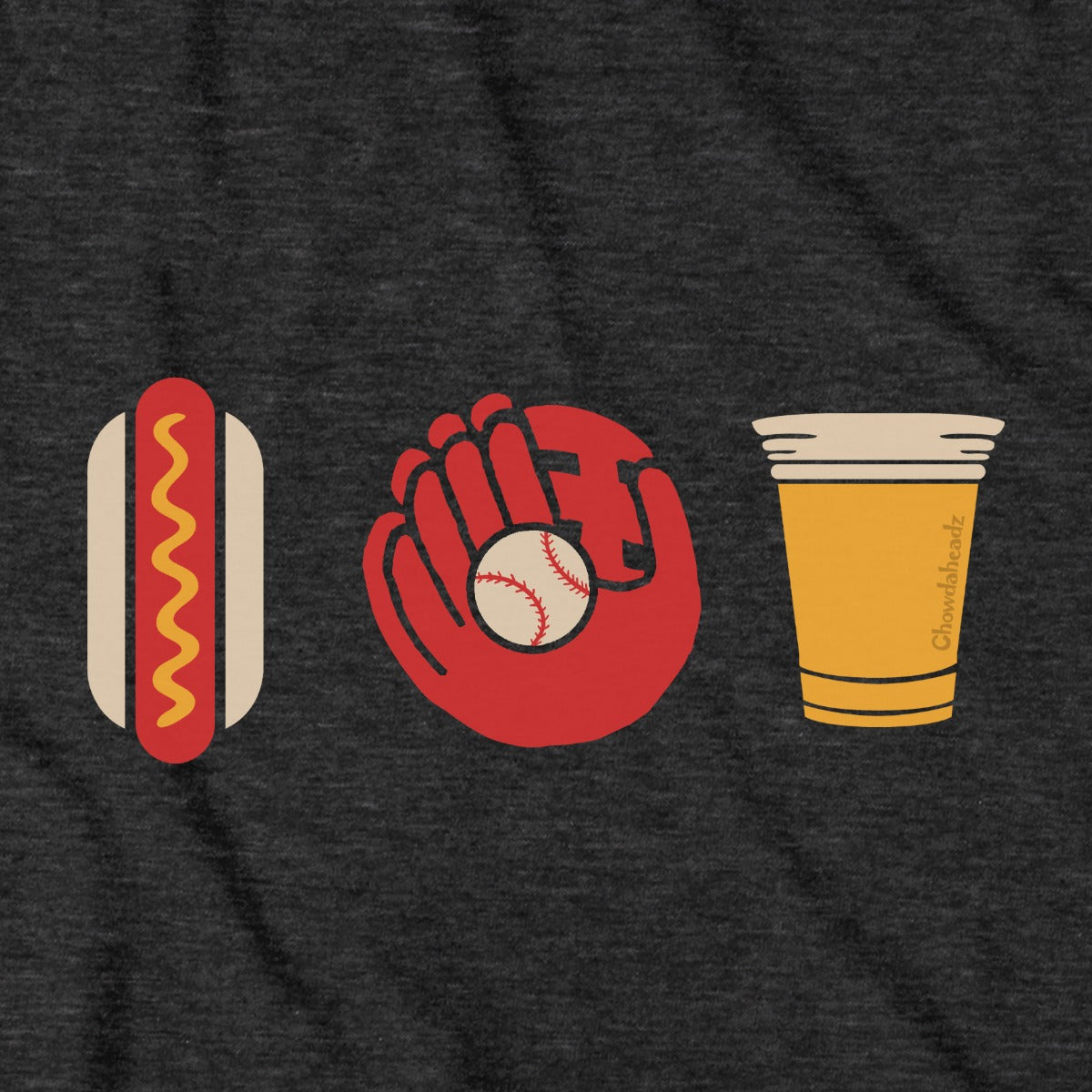 Hotdog Baseball Beer T-Shirt