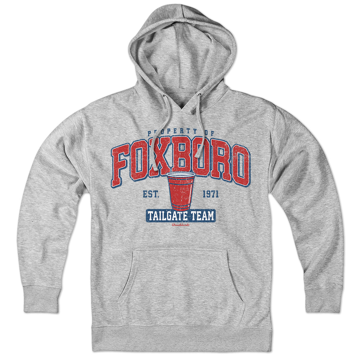 Property of Foxboro Tailgate Team Hoodie