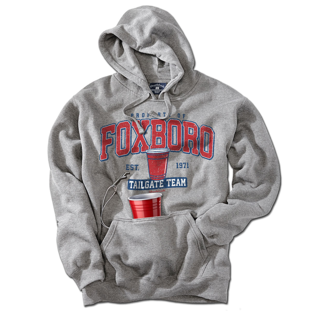 Property Of Foxboro Tailgater Hoodie