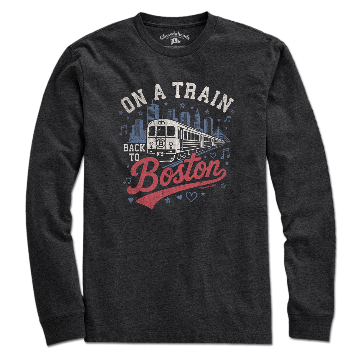 On A Train Back To Boston T-Shirt