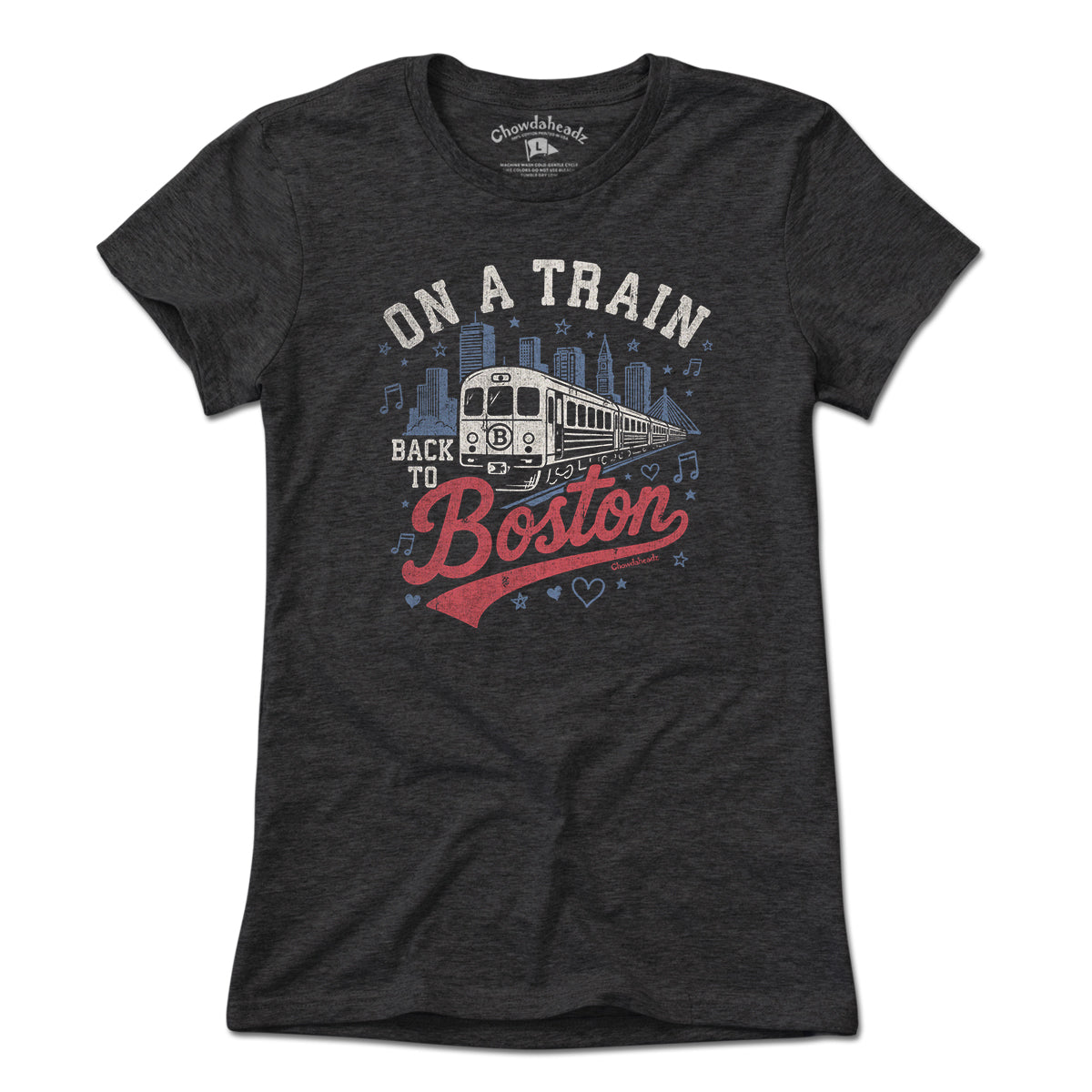 On A Train Back To Boston T-Shirt