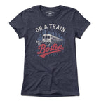 On A Train Back To Boston T-Shirt