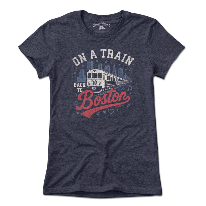 On A Train Back To Boston T-Shirt
