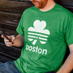Boston Retro Shamrock T-Shirt - Chowdaheadz