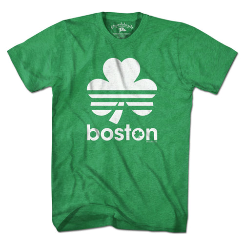 Boston Retro Shamrock T-Shirt - Chowdaheadz