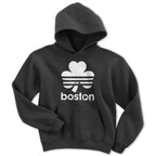 Boston Shamrock Retro Youth Hoodie - Chowdaheadz