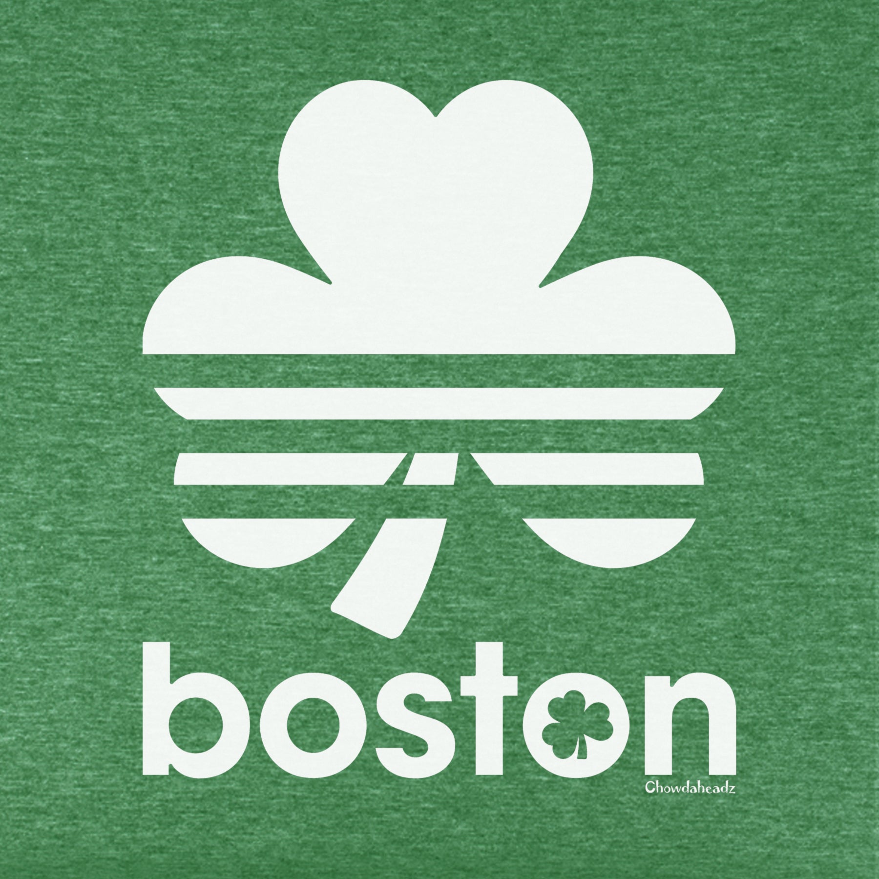 Boston Shamrock Retro Youth T-Shirt - Chowdaheadz