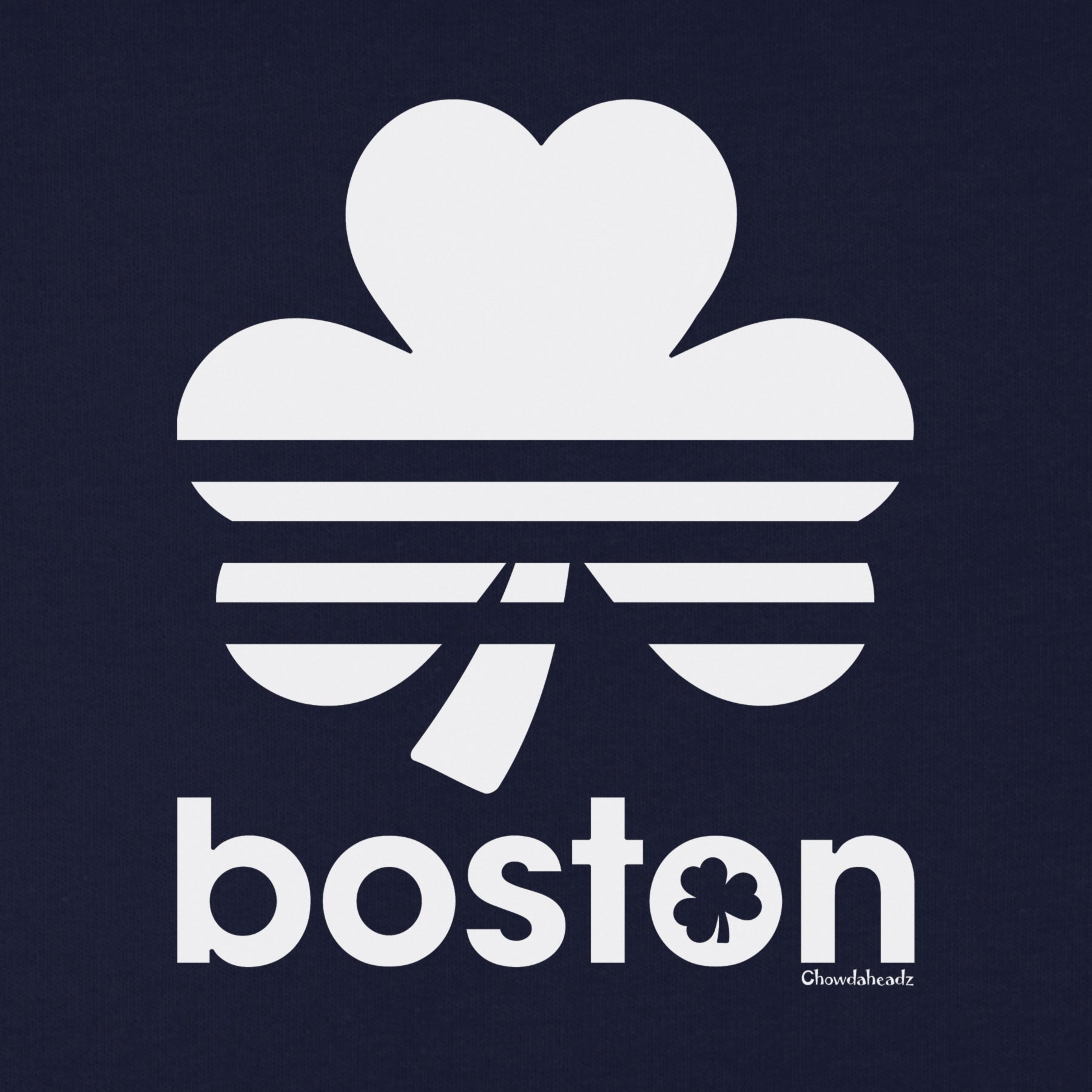 Boston Shamrock Retro Youth T-Shirt - Chowdaheadz