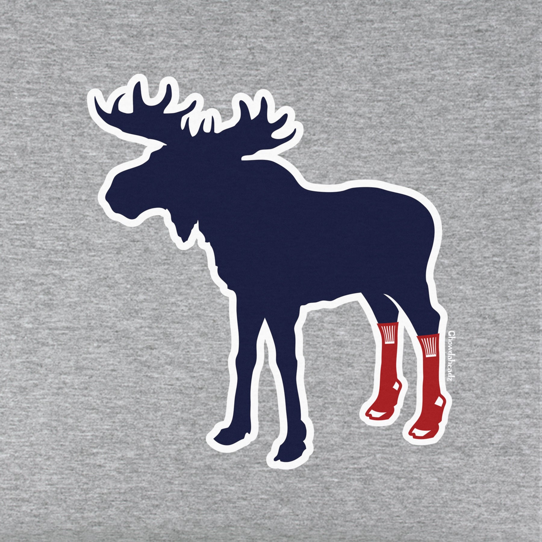 Socks On Moose Youth T-Shirt - Chowdaheadz