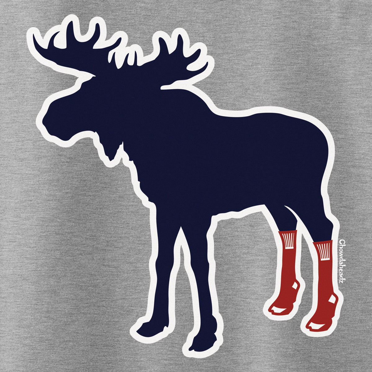 Socks on Moose Tailgater Hoodie - Chowdaheadz