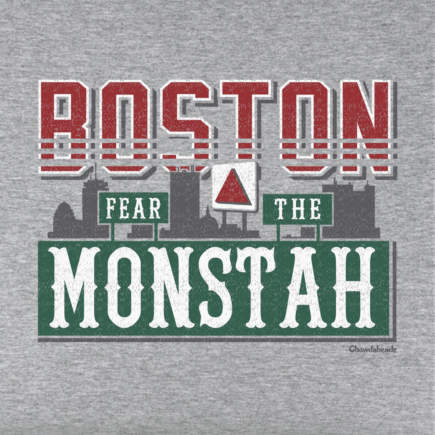 Fear The Monstah Youth T-Shirt - Chowdaheadz