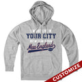 My Football Team Is In New England Custom Hoodie - Chowdaheadz