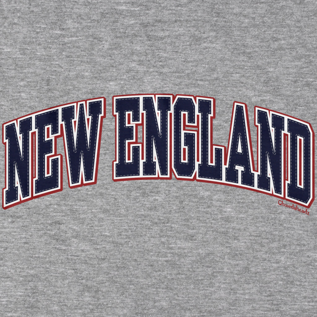 New England Arch T-Shirt — graphic detail in Gray