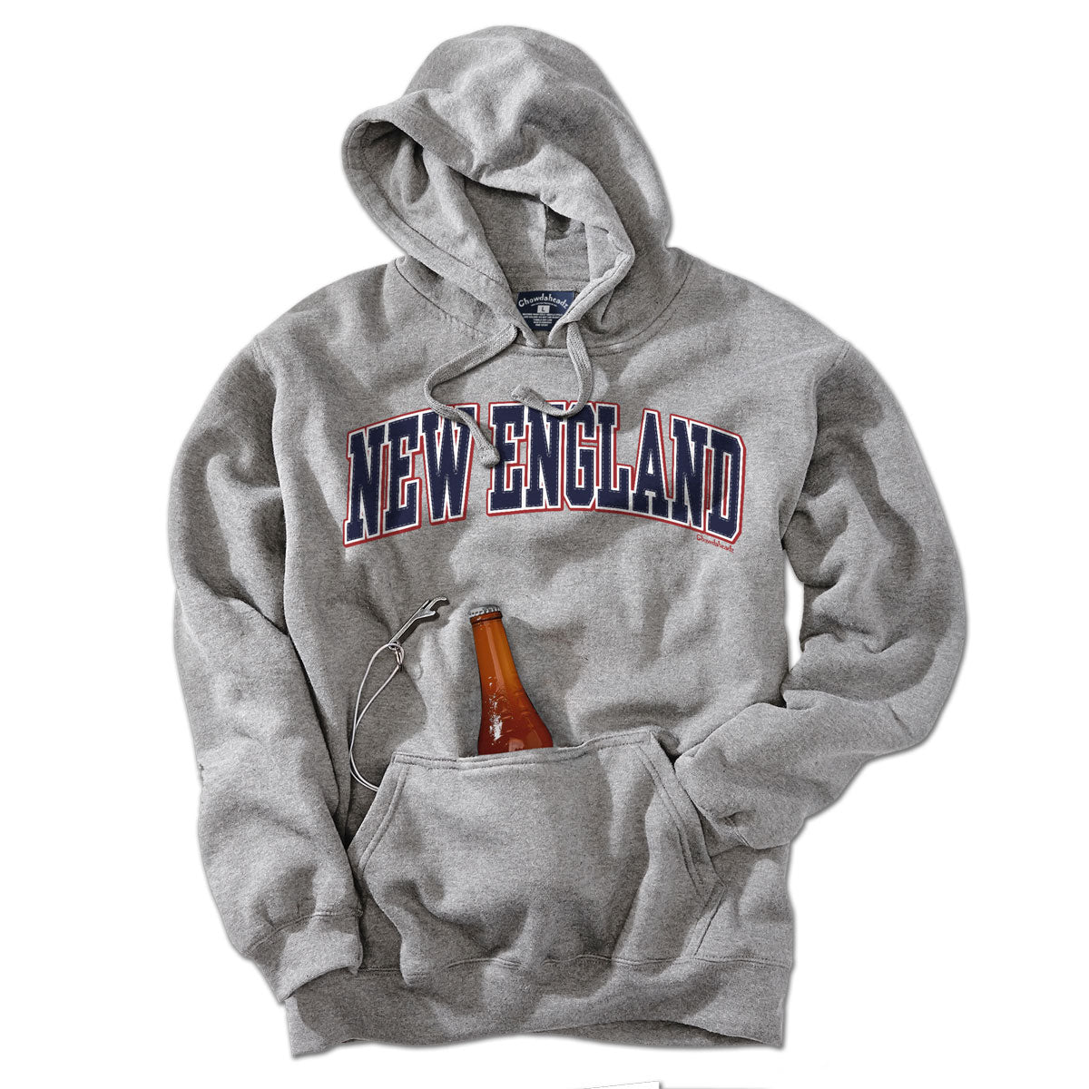 New England Arch Tailgater Hoodie - Chowdaheadz