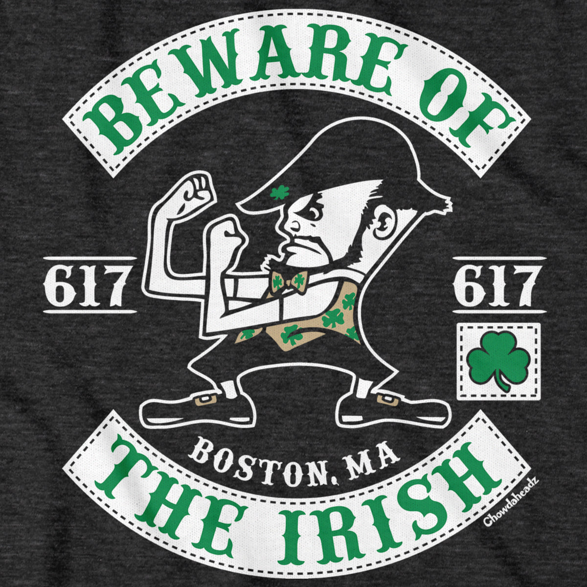 Beware Of The Irish Tailgater Hoodie - Chowdaheadz