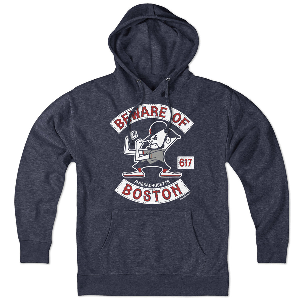 Beware Of Boston Fightin' Fan Hoodie