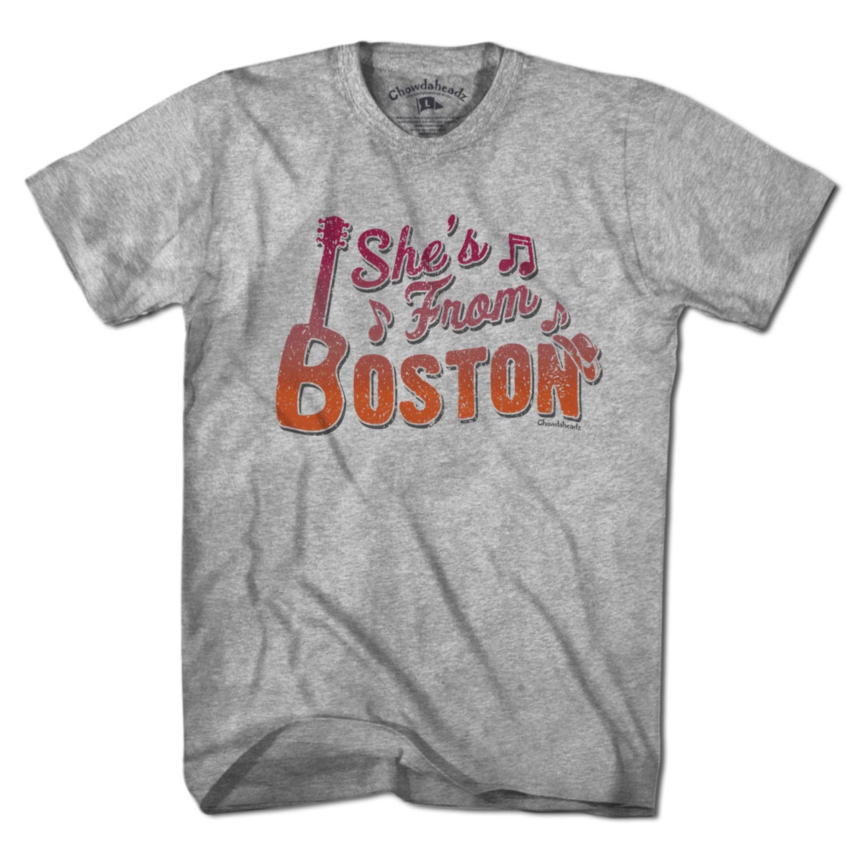 She's From Boston T-Shirt - Chowdaheadz