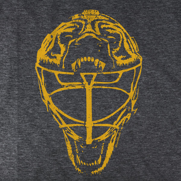 Boston Vintage Goalie Mask Tailgater Hoodie - Chowdaheadz