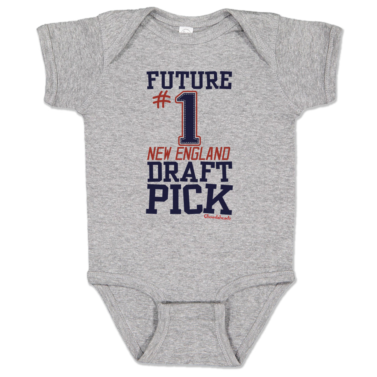 Future Draft Pick New England Infant One Piece