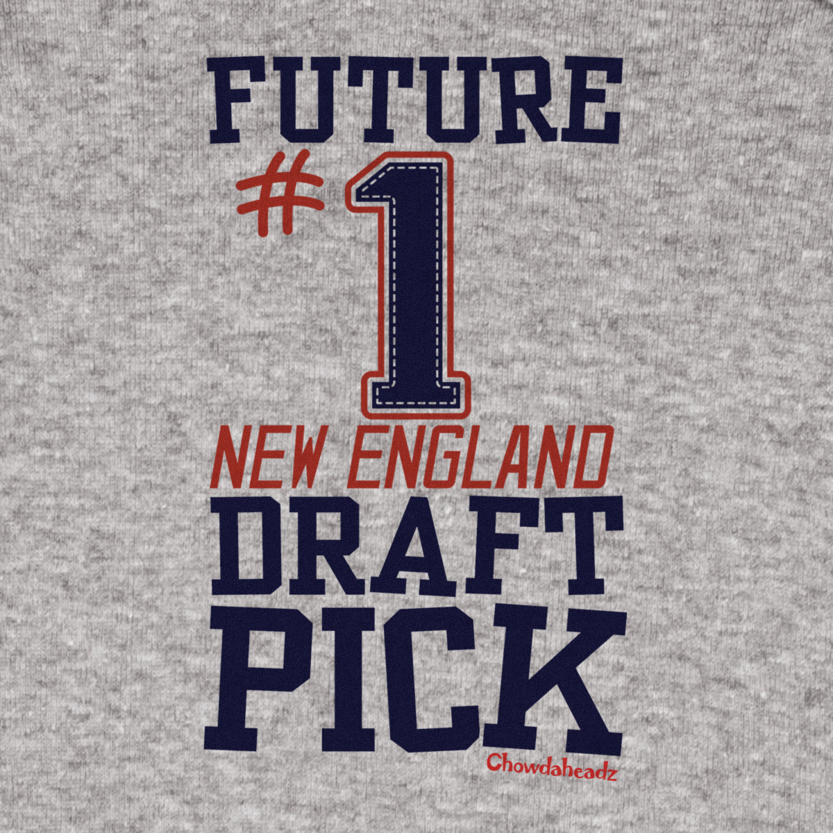 Future Draft Pick New England Infant One Piece
