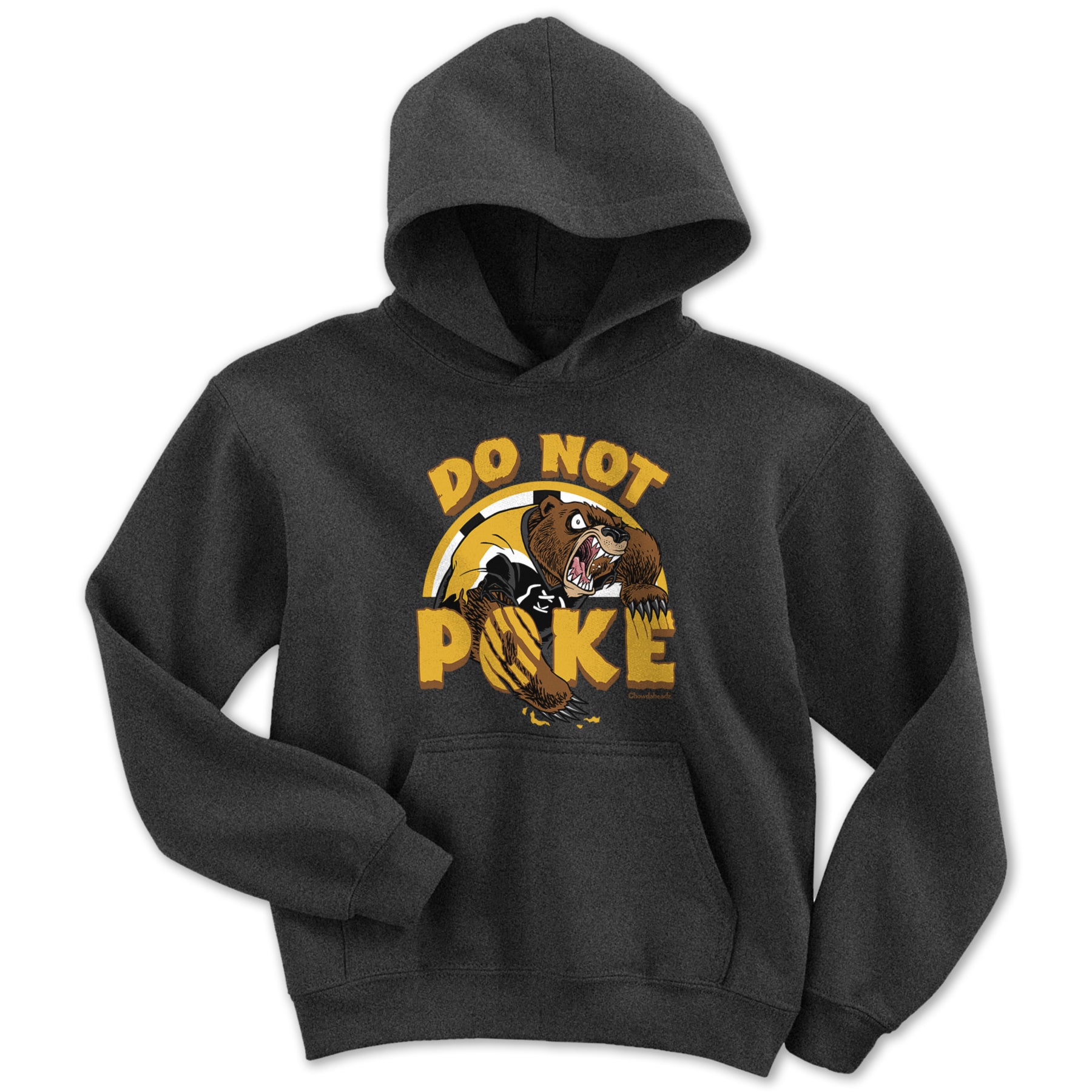 Do Not Poke The Bear Youth Hoodie - Chowdaheadz