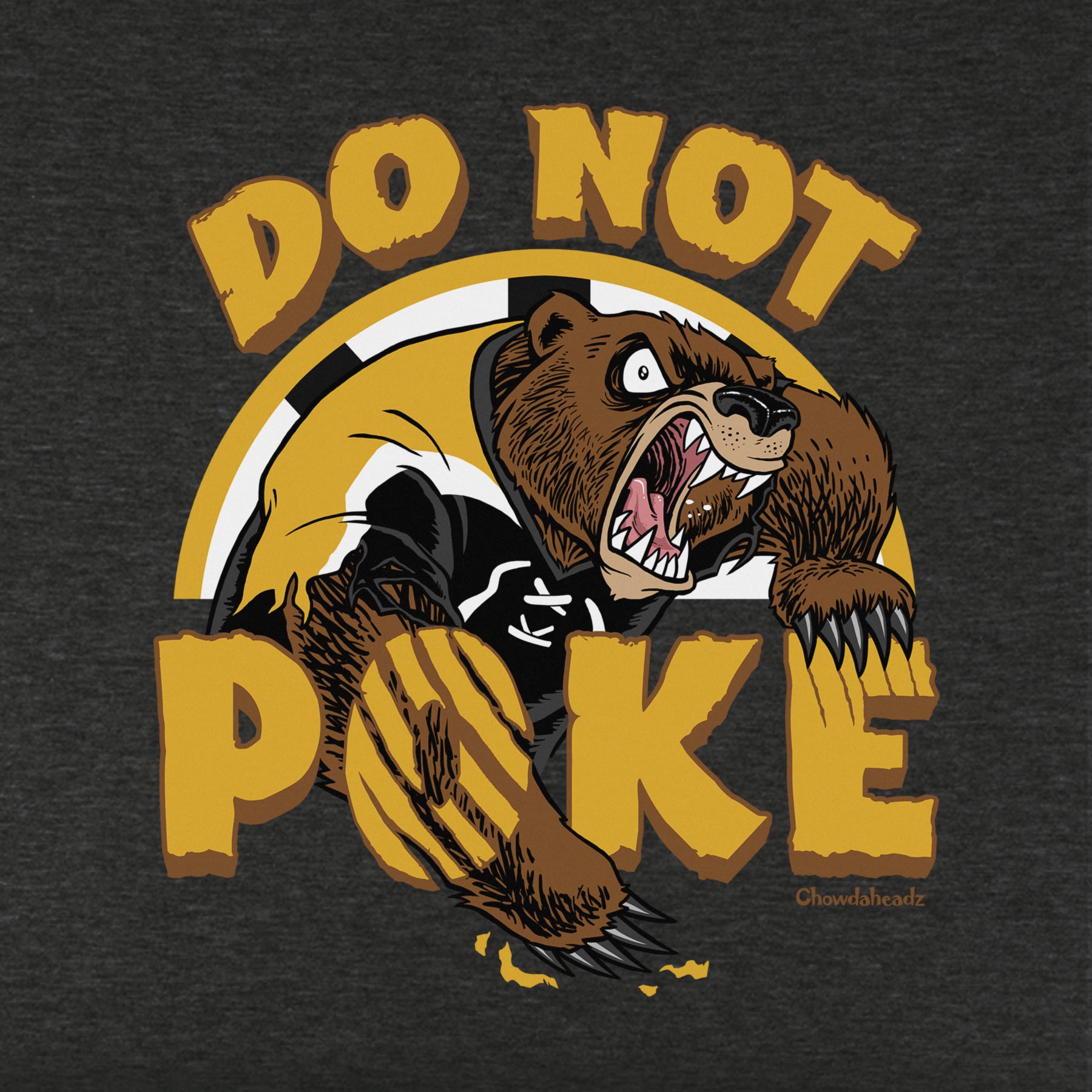 Do Not Poke The Bear Youth Hoodie - Chowdaheadz