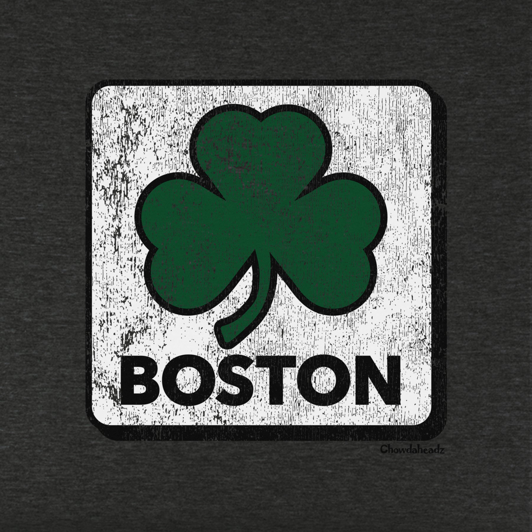 Vintage Shamrock Sign Youth T-Shirt - Chowdaheadz