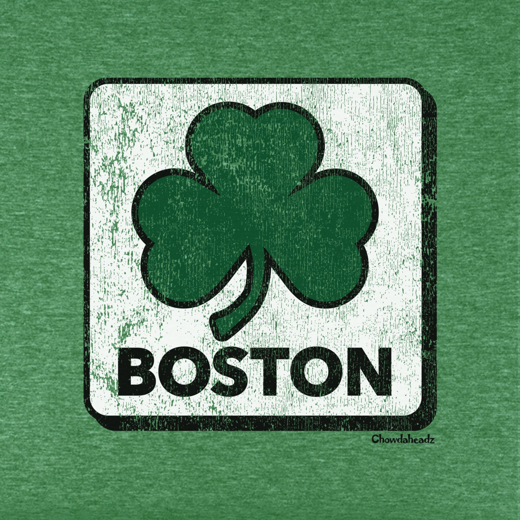 Vintage Shamrock Sign Youth T-Shirt - Chowdaheadz