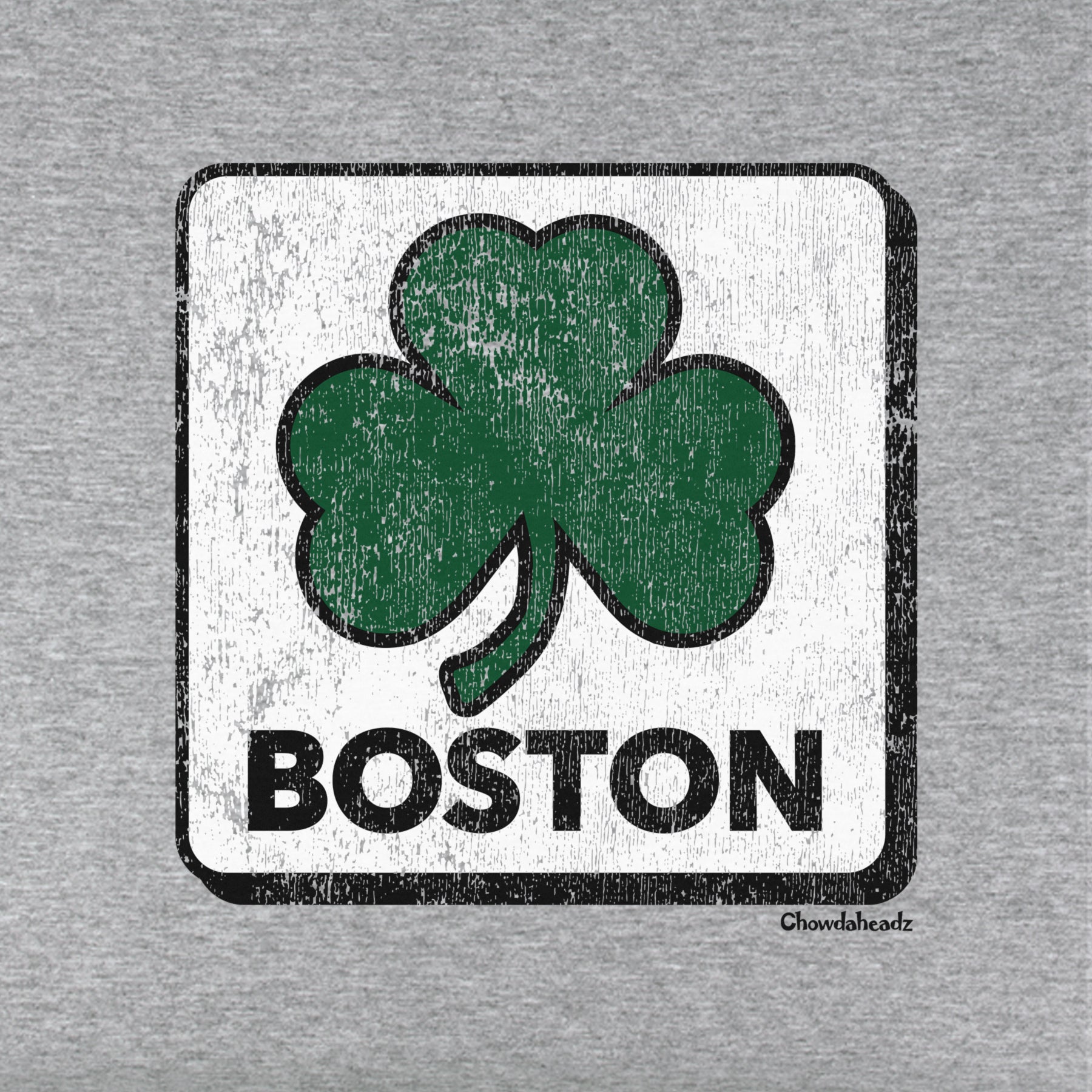 Vintage Shamrock Sign Youth T-Shirt - Chowdaheadz