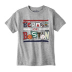 Beware of Boston Icons Youth T-Shirt - Chowdaheadz
