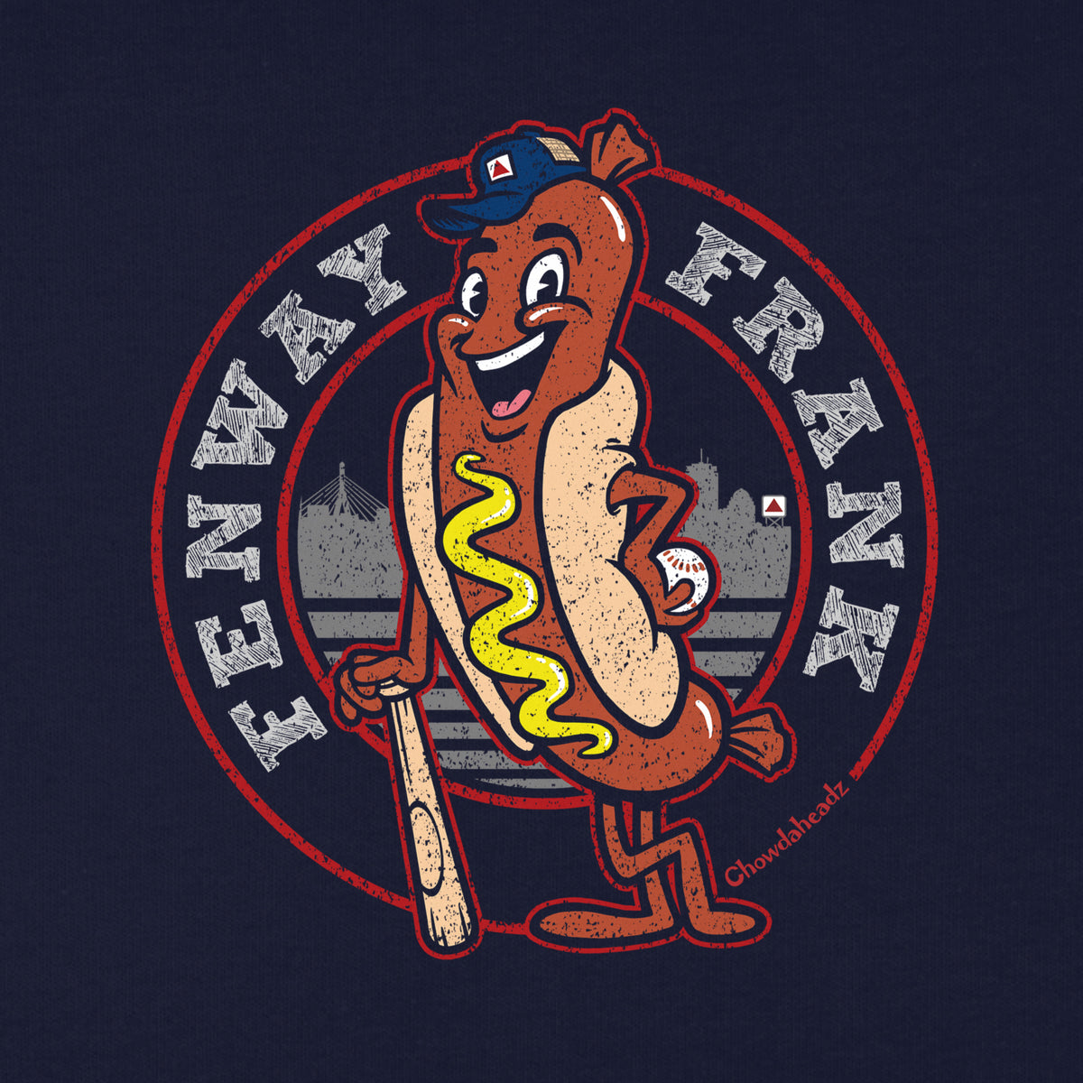 Boston Fenway Frank Youth T-Shirt - Chowdaheadz
