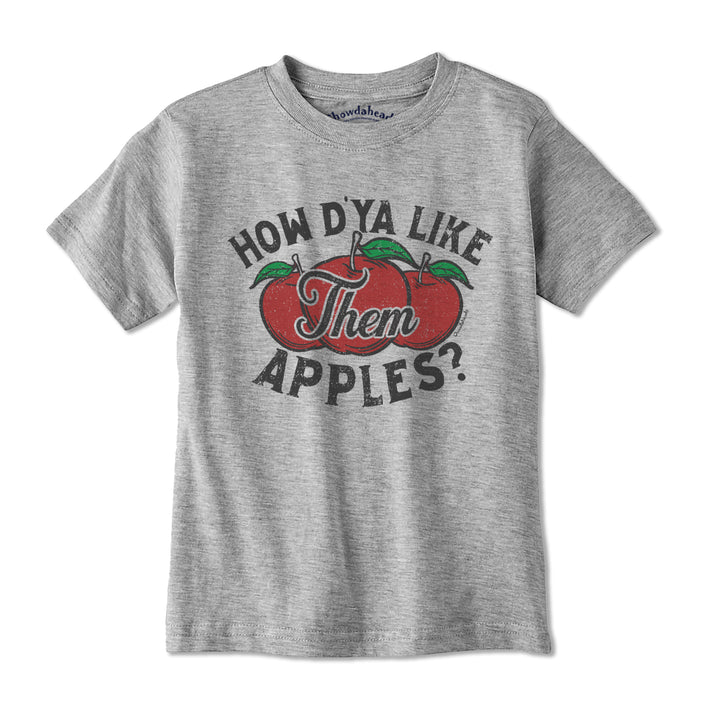 How D'ya Like Them Apples Youth T-Shirt - Chowdaheadz
