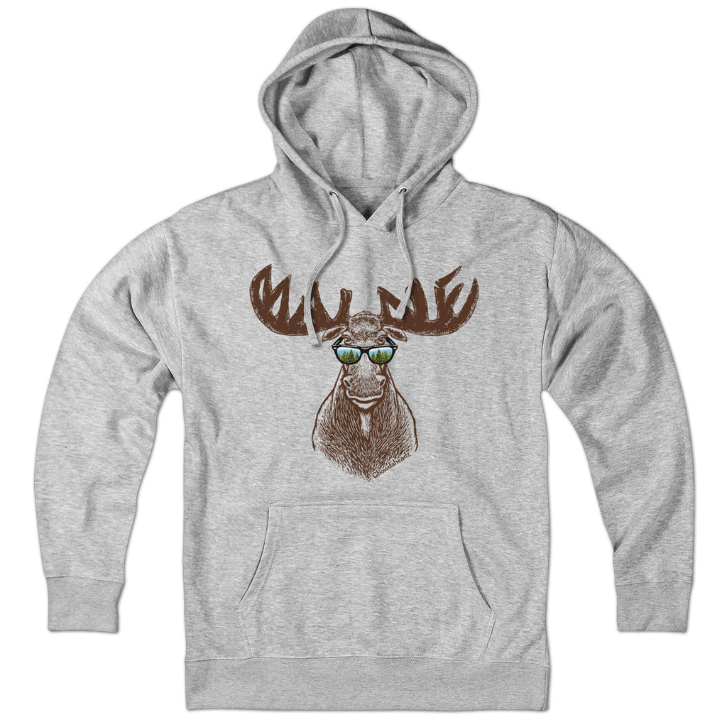 Cool Maine Moose Hoodie - Chowdaheadz