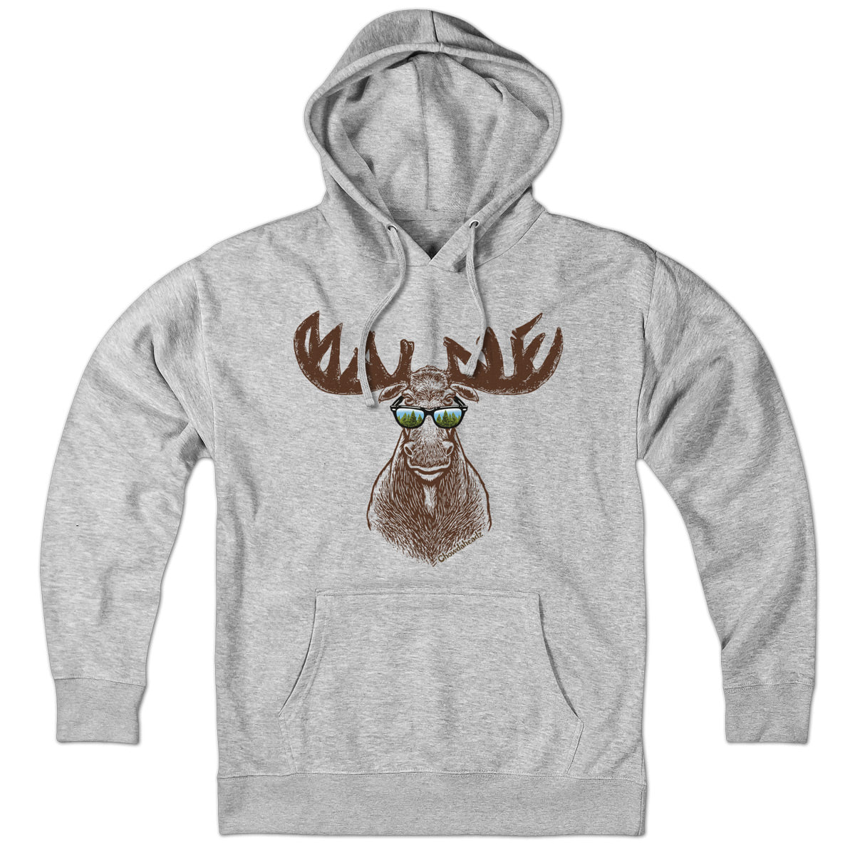 Cool Maine Moose Hoodie - Chowdaheadz
