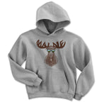 Cool Maine Moose Youth Hoodie - Chowdaheadz