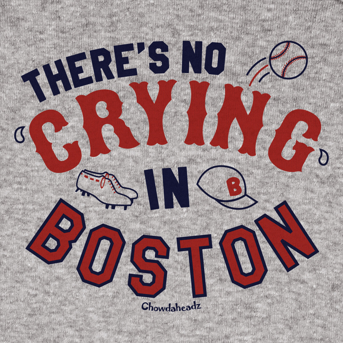 There's No Crying In Boston Infant One Piece