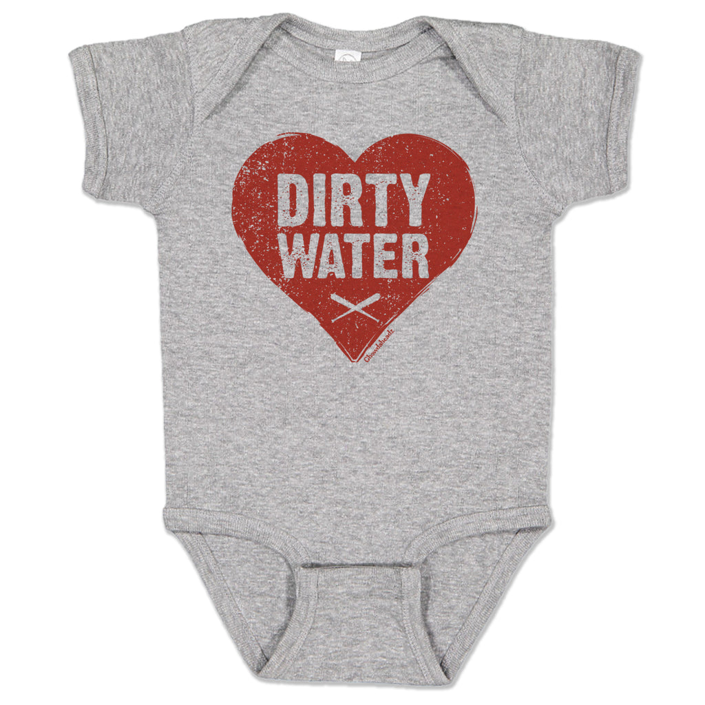 Dirty Water Heart Infant One Piece