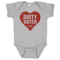 Dirty Water Heart Infant One Piece