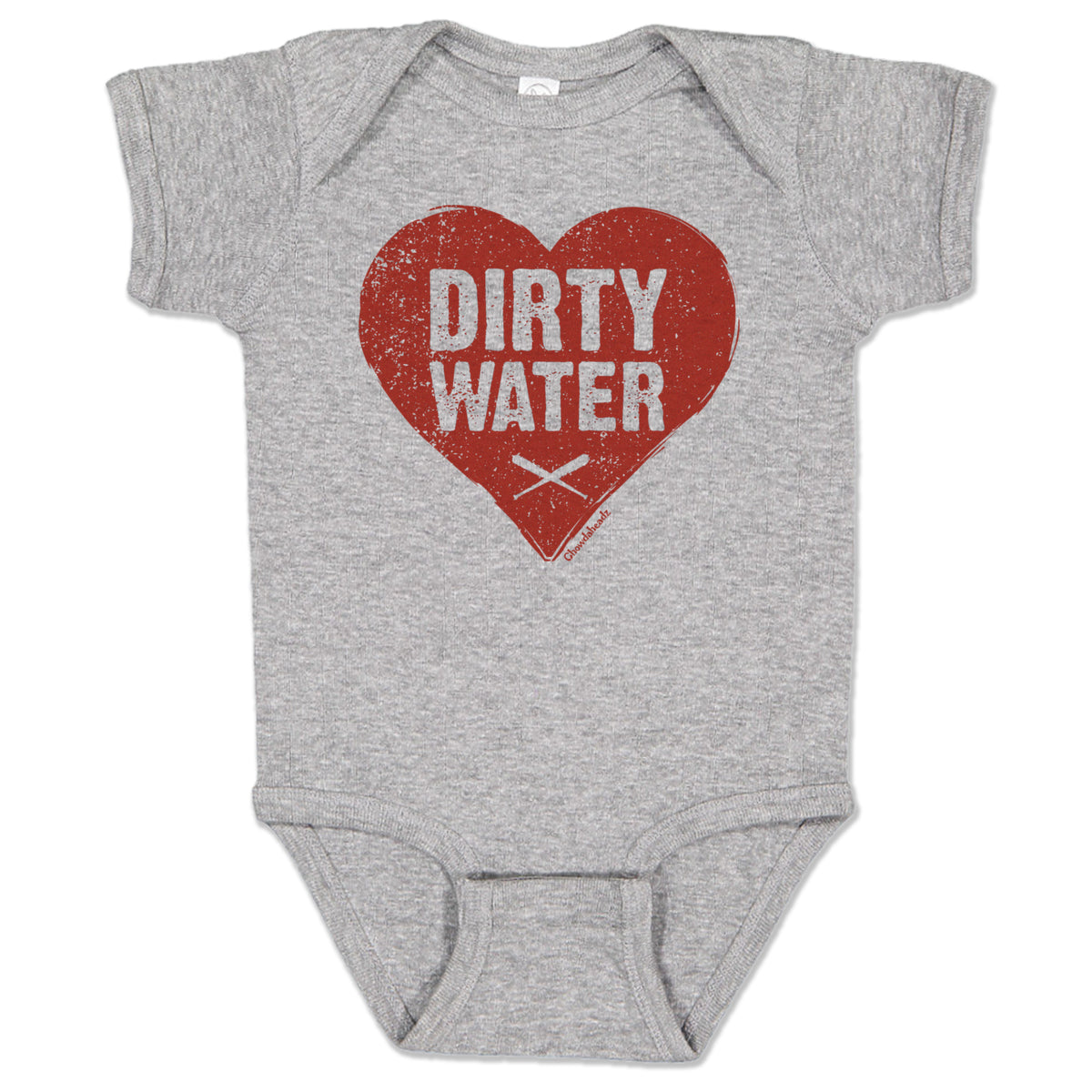 Dirty Water Heart Infant One Piece