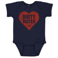 Dirty Water Heart Infant One Piece