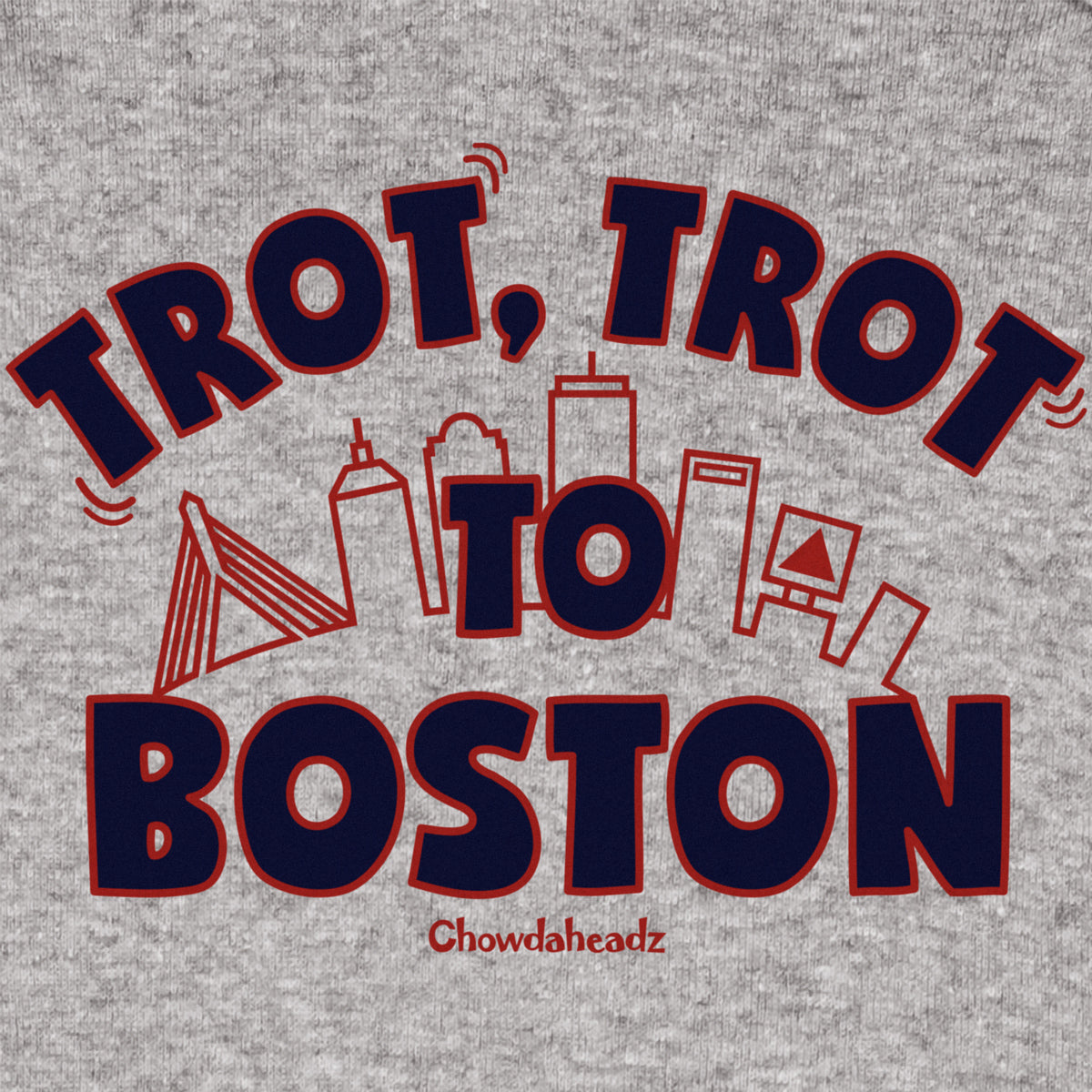 Trot Trot To Boston Infant One Piece
